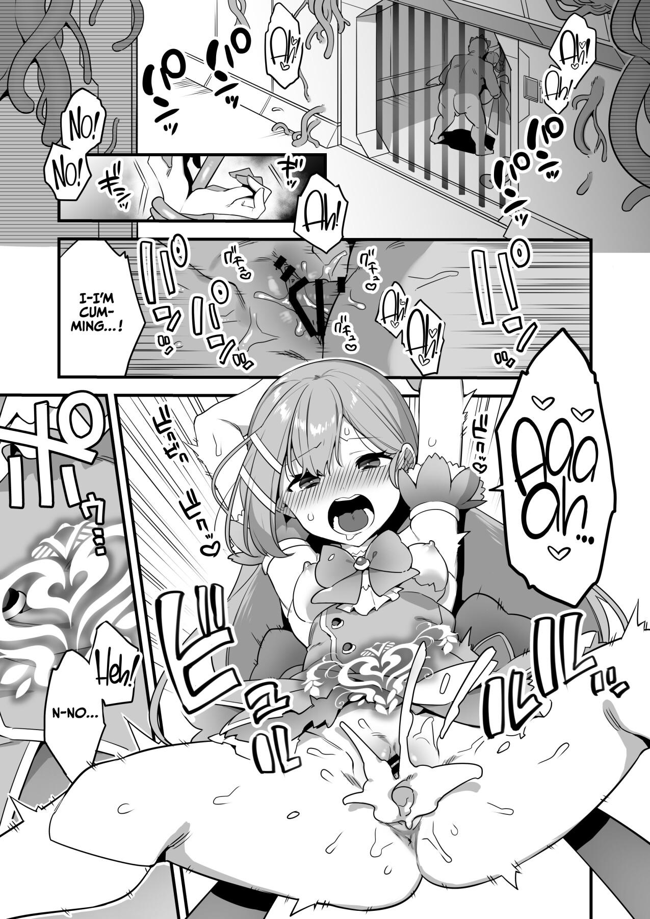 Hentai Manga Comic-Since I became a pawn of evil... I'll disgrace the magical girl 2-Read-3